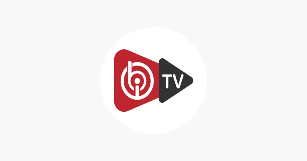 App IBO Player IPTV ouverte sur une télé Samsung montrant l'écran d'activation avec une adresse MAC et une clé d'appareil