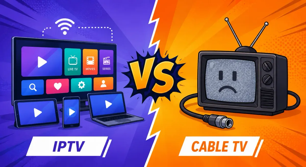 Comparaison sommaire des coûts mensuels du câble et d'un abonnement IPTV pour un ménage canadien