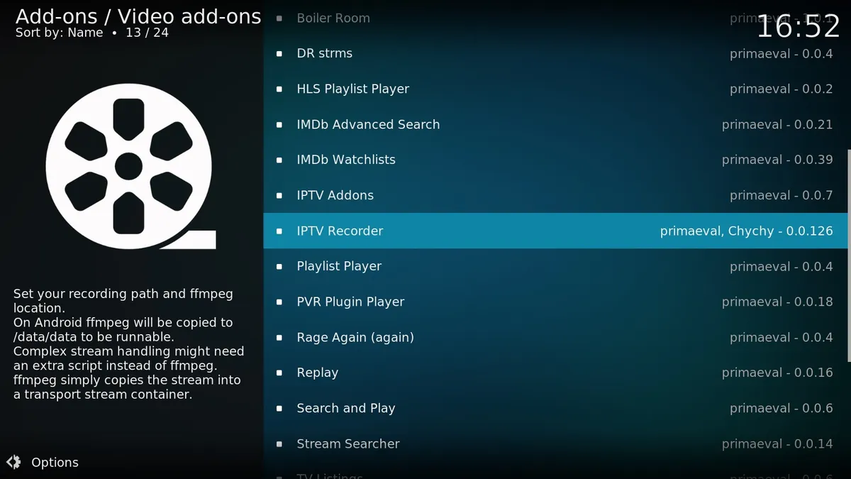 Illustration d'avertissement montrant des icônes d'add-ons Kodi tiers barrées, les add-ons non autorisés douteux à éviter pour la configuration IPTV Kodi au Canada